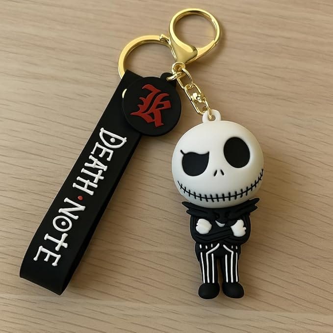 Death Note x Jack Skellington Keychain