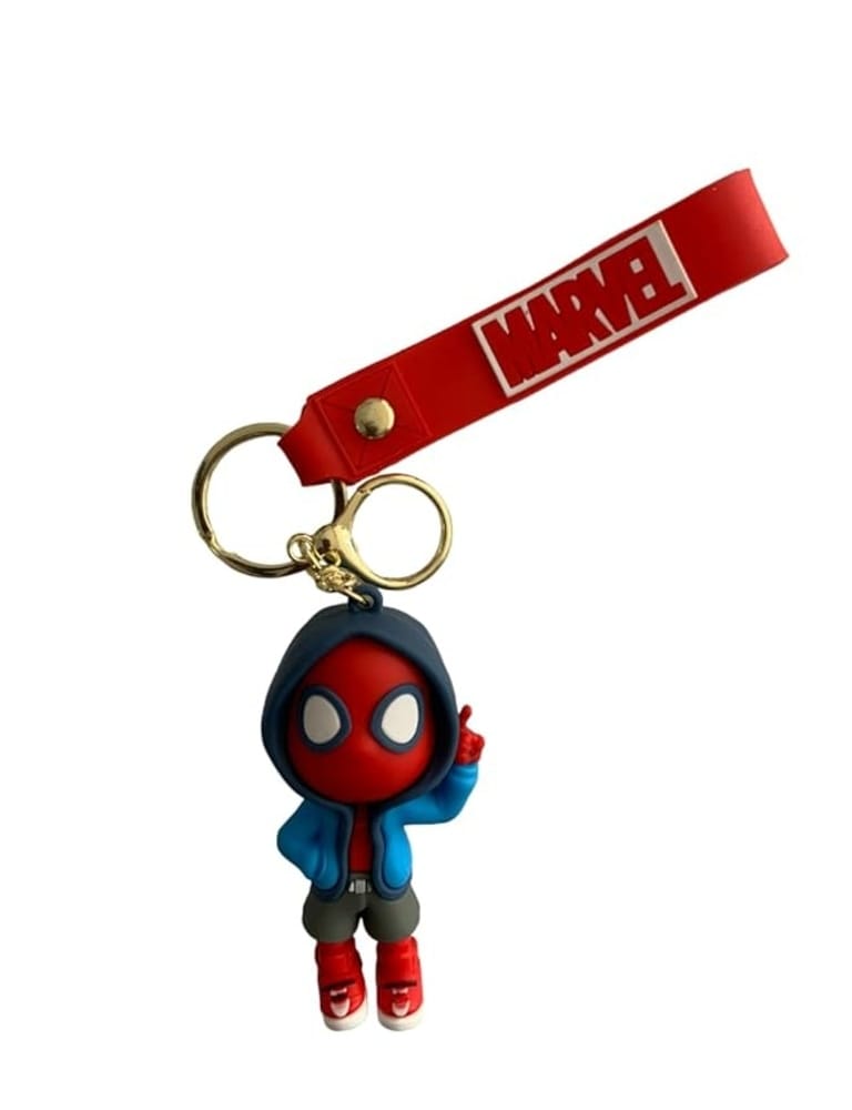 Spiderman Keychain for Bags, Keys, Backpacks.