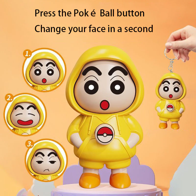 Rotating Shinchan Keychain For Shinchan Lovers