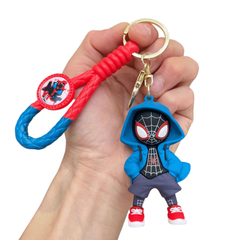 Miles Morales Spider-Man Keychain